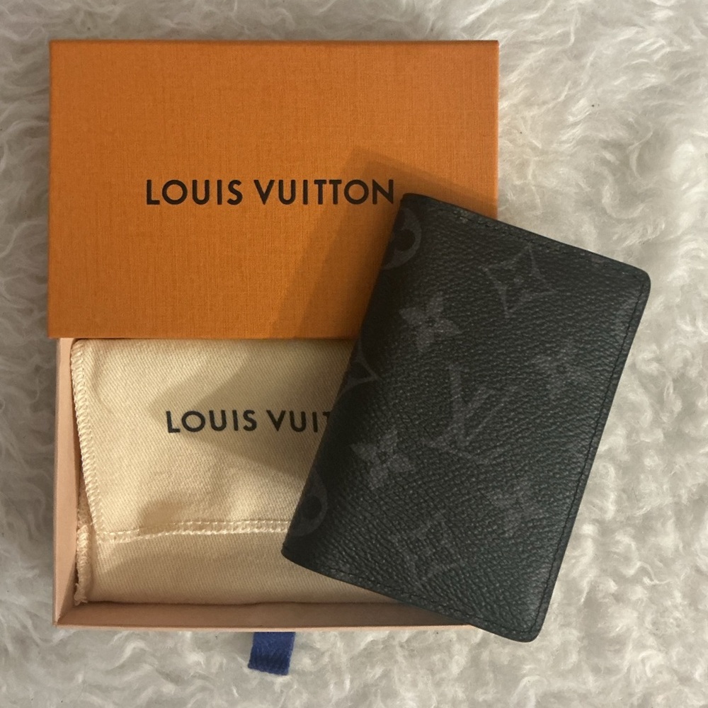 Louis Vuitton Black Monogram With Raiders Logo Card Holder